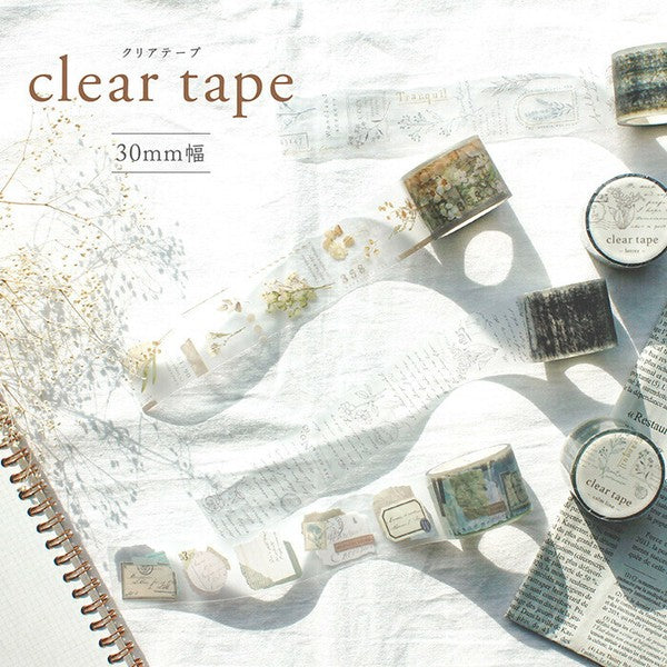 Dried Flowers Collage | Clear Washi Tape | Mind Wave