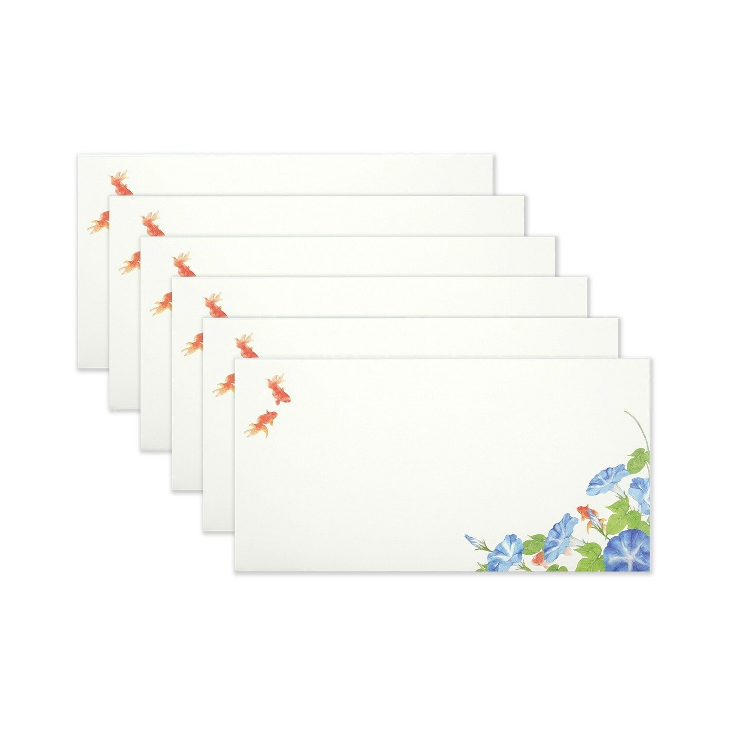 Envelopes (6-pack) - Goldfish & Morning Glory