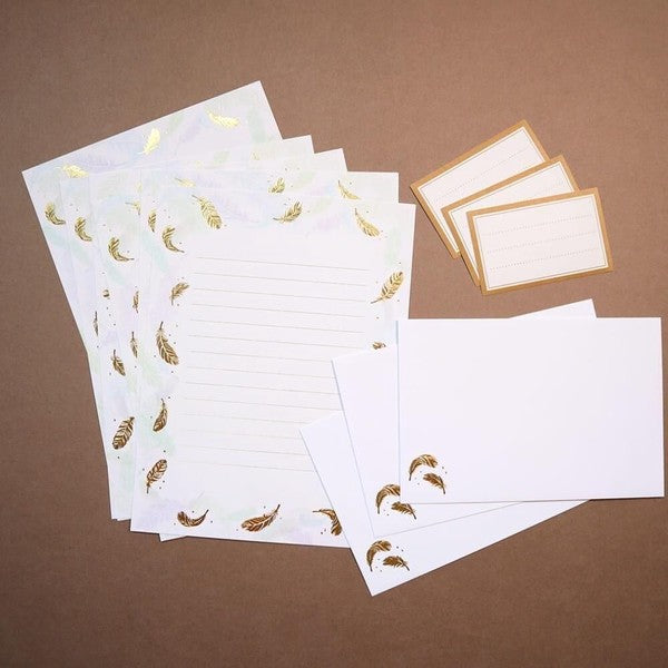 Feathers 'Polite Letters' Letter Writing Set
