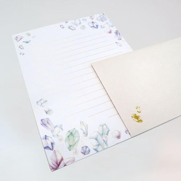 Gemstone Crystals 'Polite Letters' Letter Writing Set
