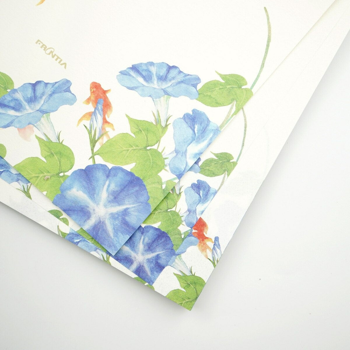 Goldfish & Morning Glory Letter Writing Paper Pad