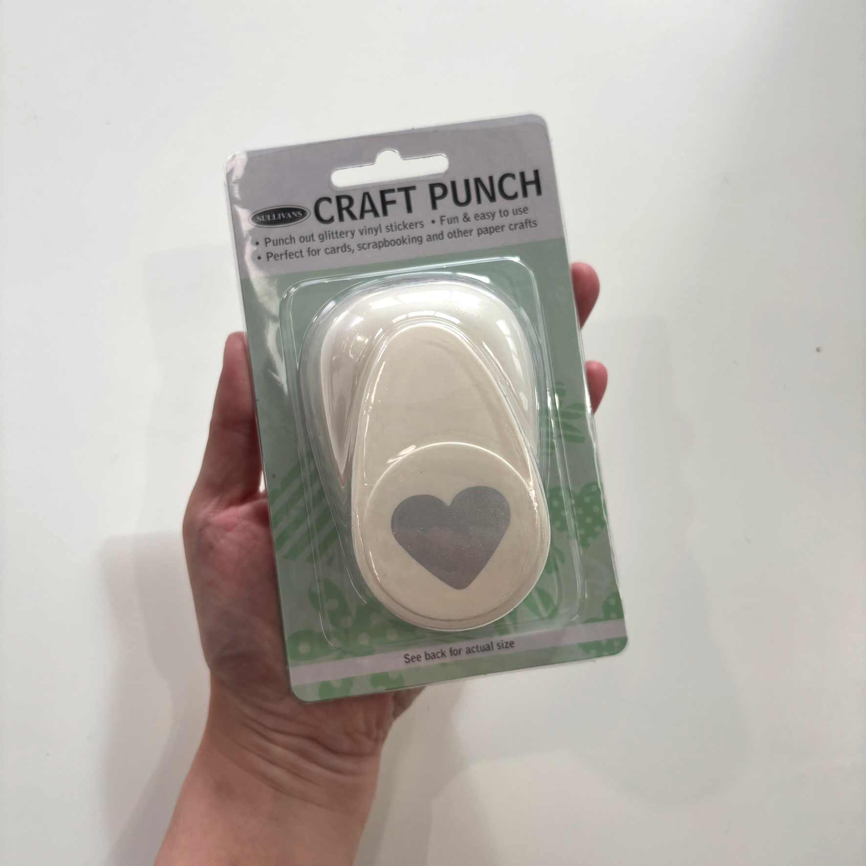 Heart (36mmx30mm) Craft Punch Lever Action
