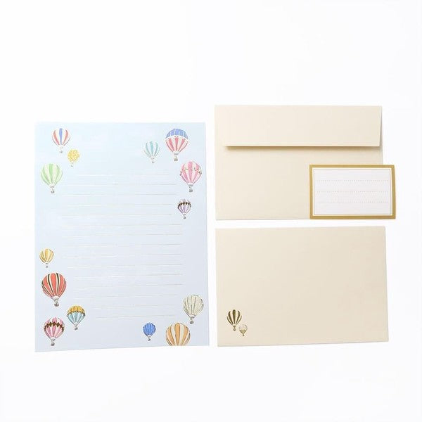 Hot Air Balloons 'Polite Letters' Letter Writing Set