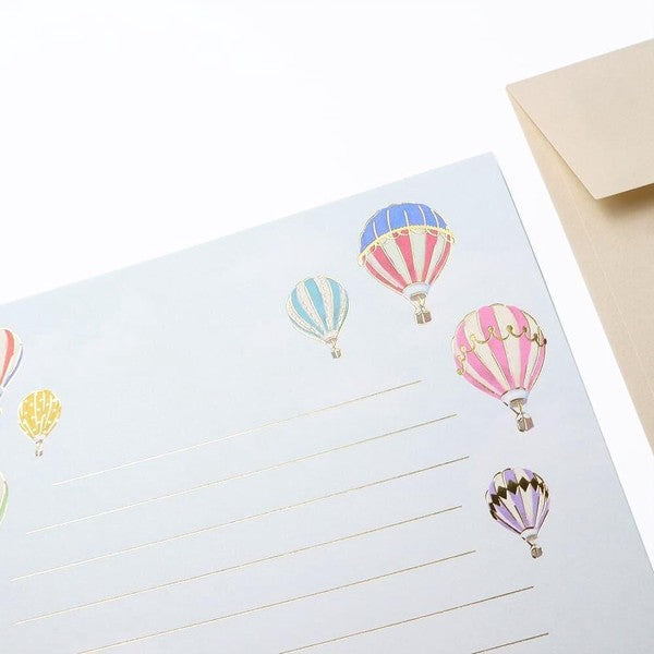 Hot Air Balloons 'Polite Letters' Letter Writing Set