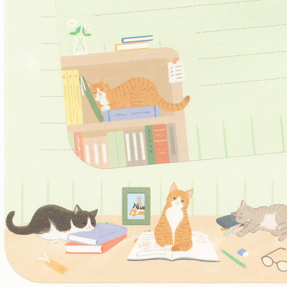 Housecats 'Nyan Tom' Letter Writing Set