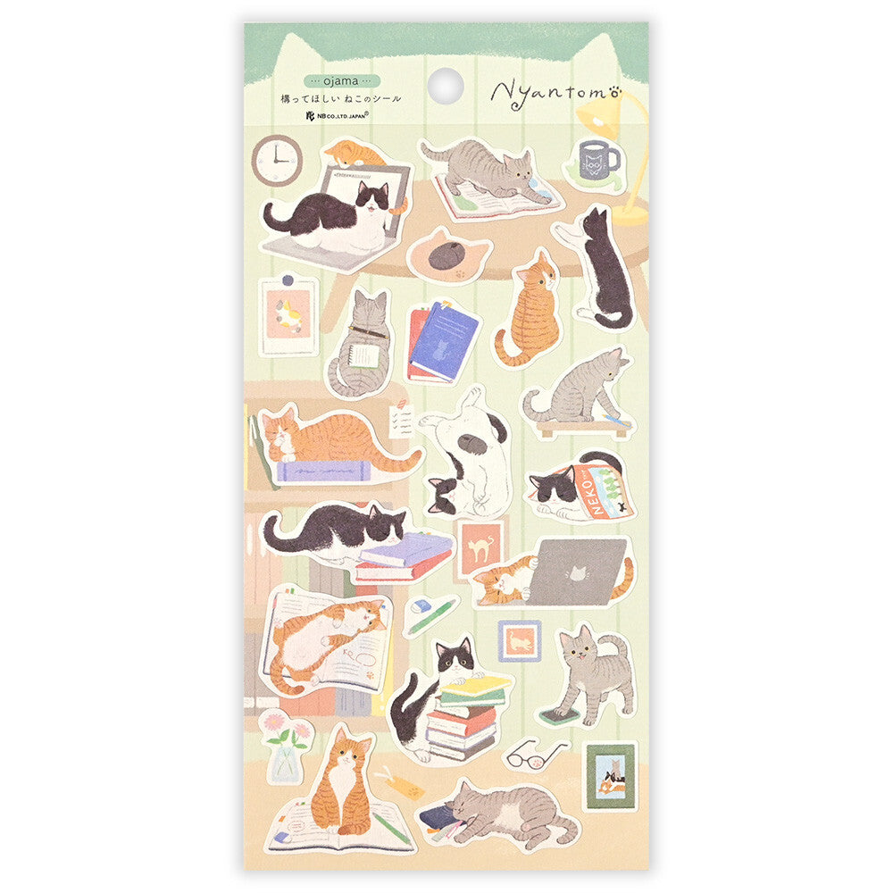Housecats 'Nyan Tom' Stickers Sheet