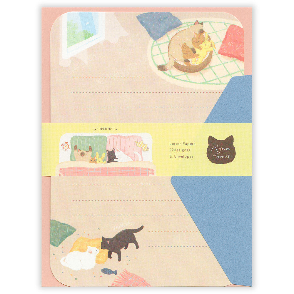 Kittens Bedtime 'Nyan Tom' Letter Writing Set