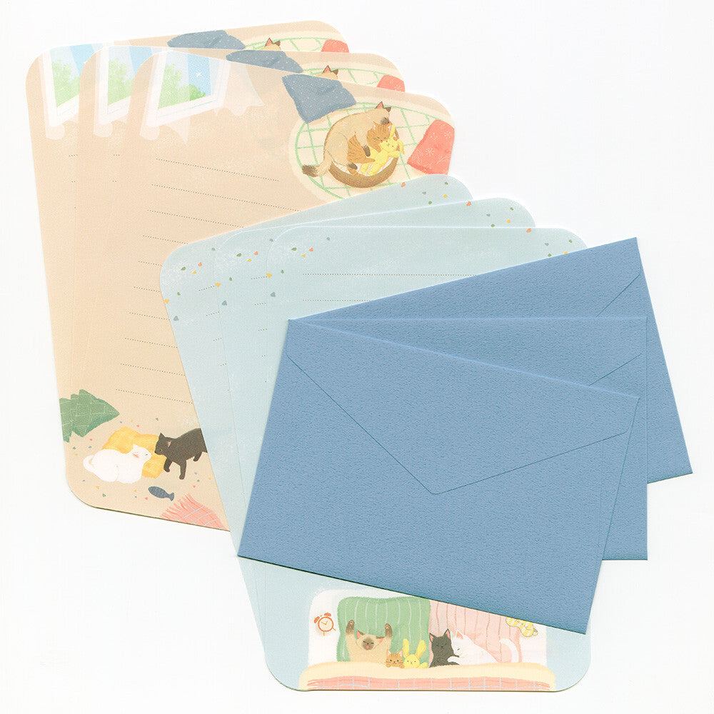 Kittens Bedtime 'Nyan Tom' Letter Writing Set
