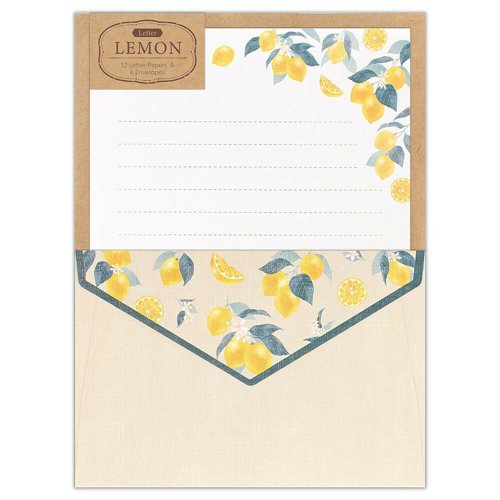 Lemon Orchard Letter Writing Set