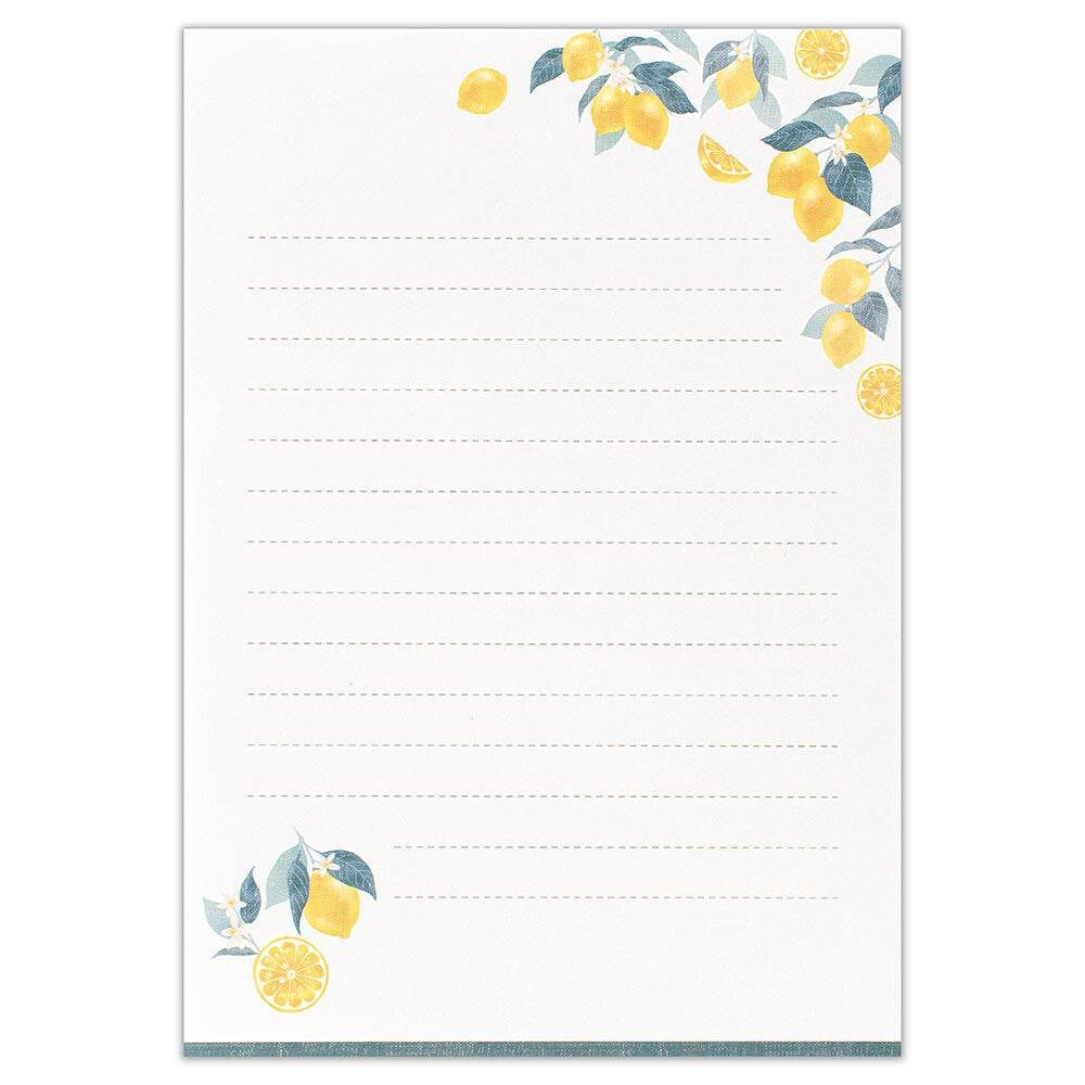 Lemon Orchard Letter Writing Set