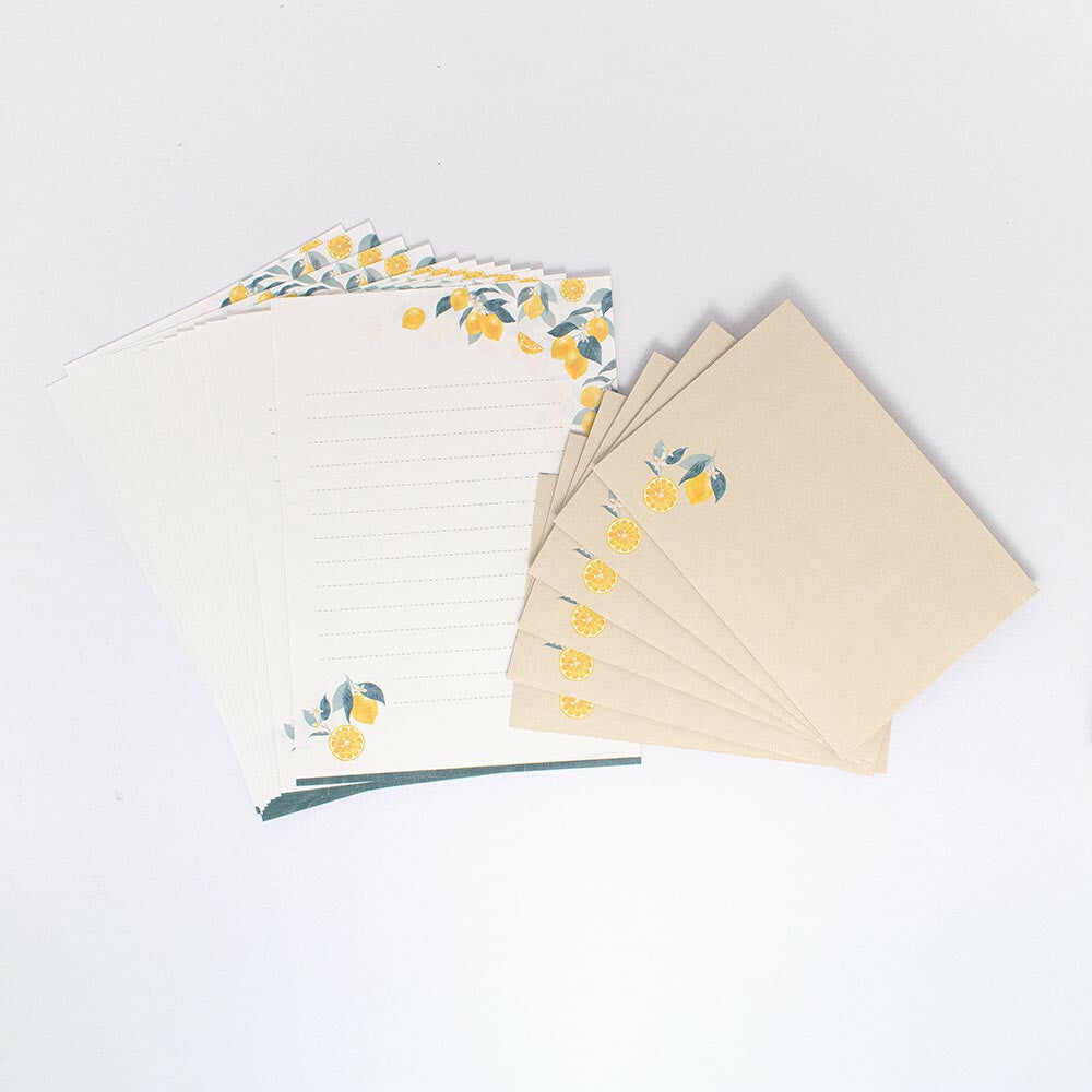 Lemon Orchard Letter Writing Set