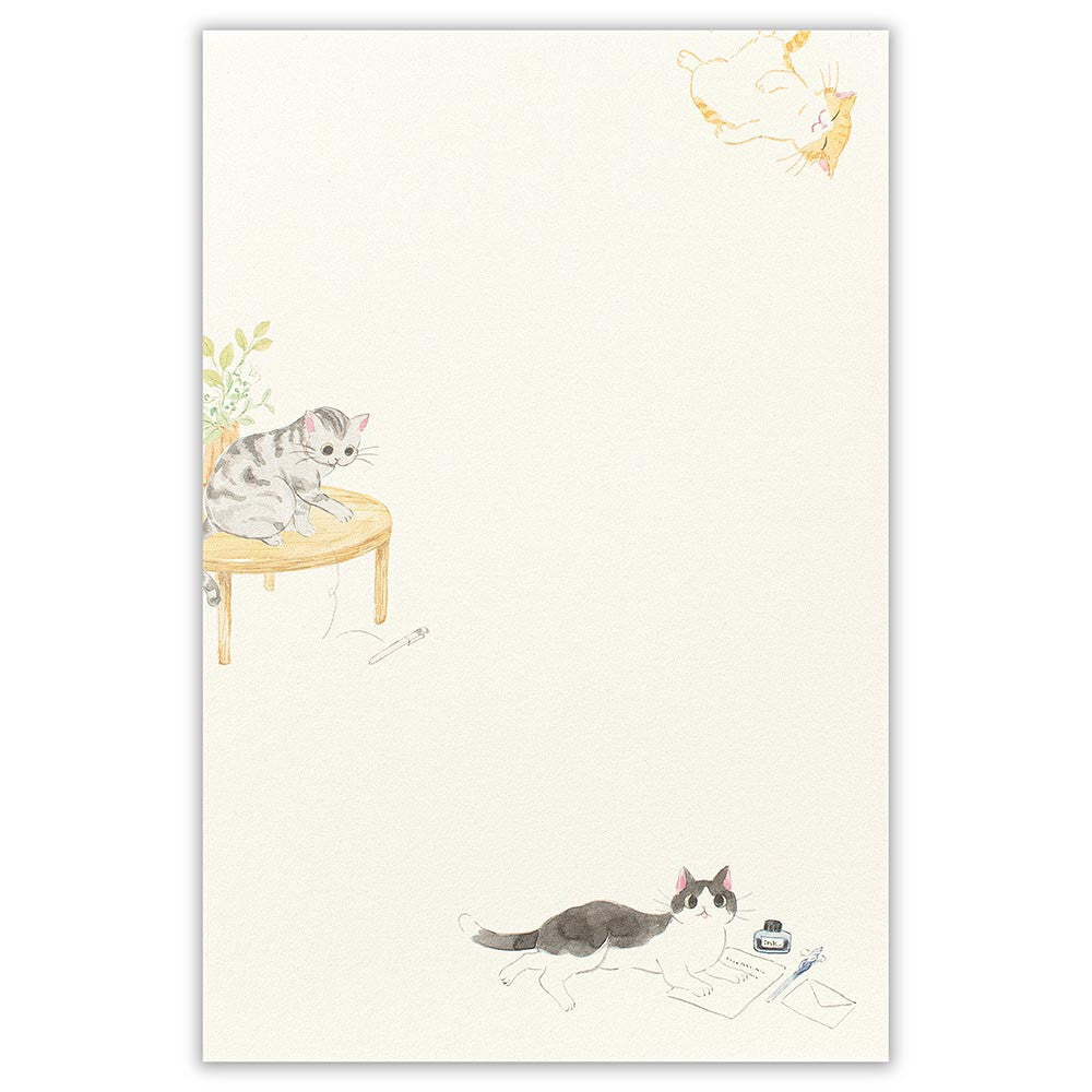 Letter Writing Pad- Lifestyle Cats