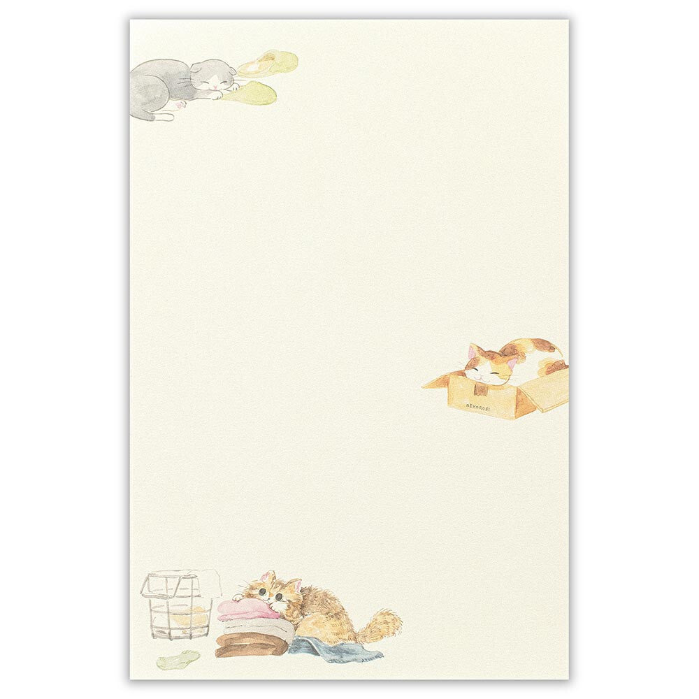Letter Writing Pad- Lifestyle Cats