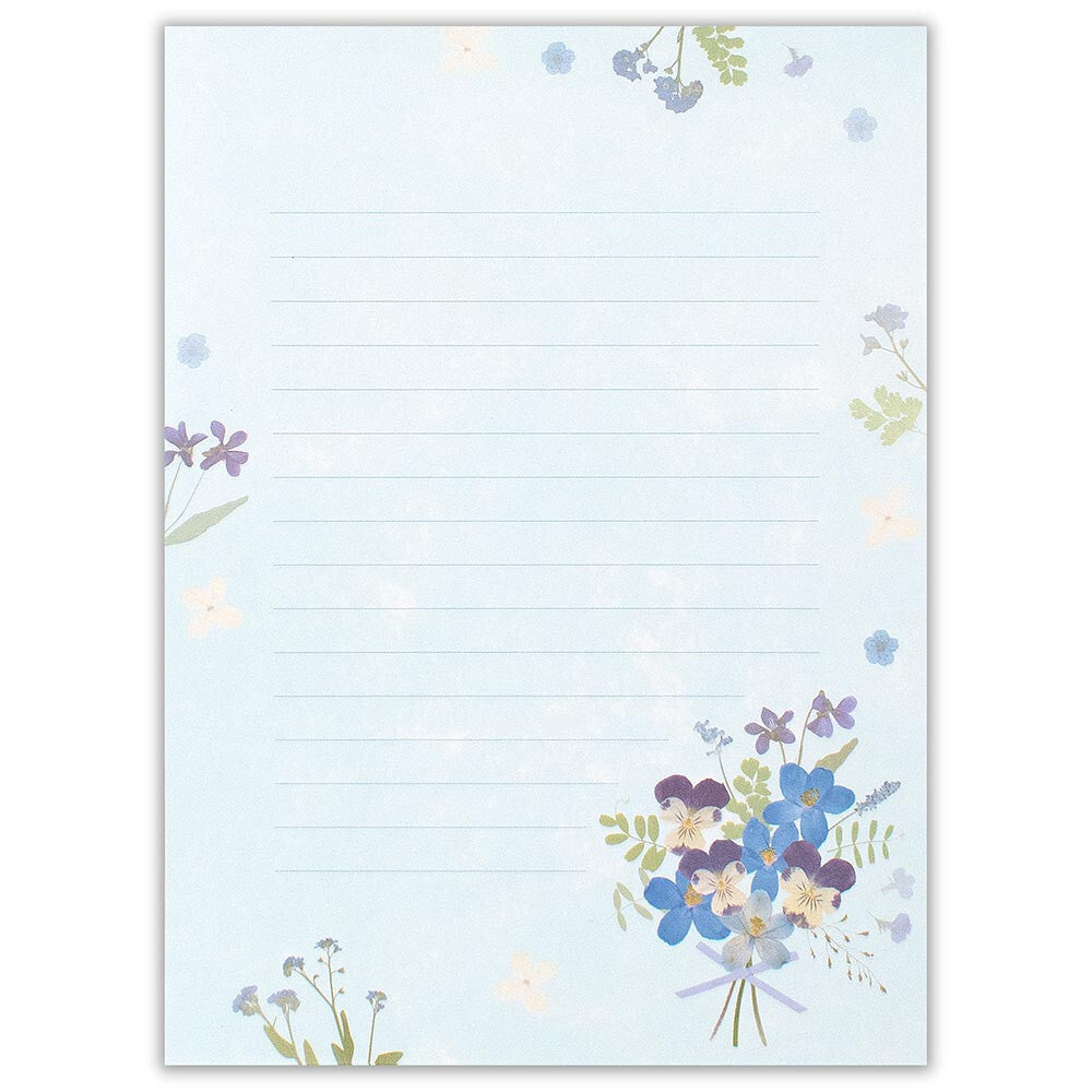 Pressed Flowers | Letter Writing Pad A5