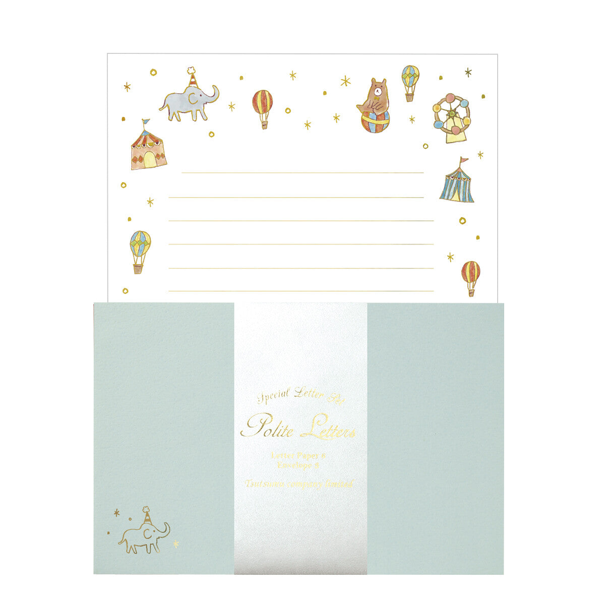 Little Circus 'Polite Letters' Letter Writing Set