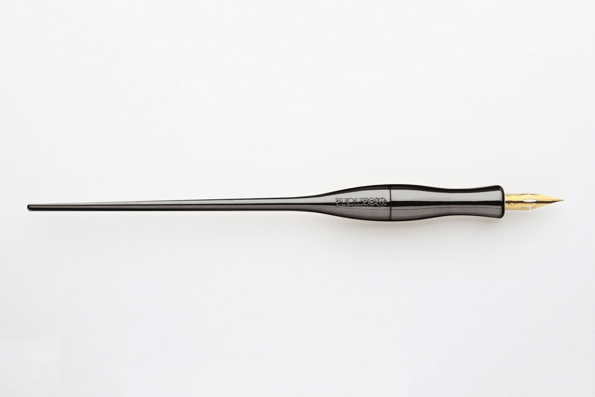 Moblique Black Calligraphy 2-in-1 Oblique Penholder Luis Creations Moonlight Shadow