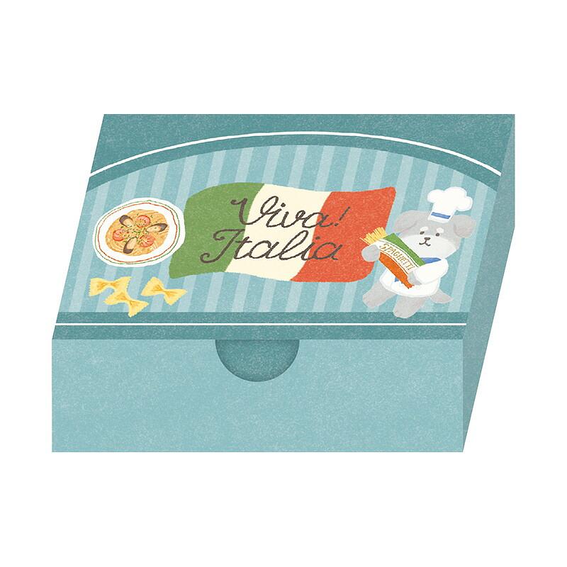 Pasta Doggie 'Viva Italia' Boxed Memo Pad