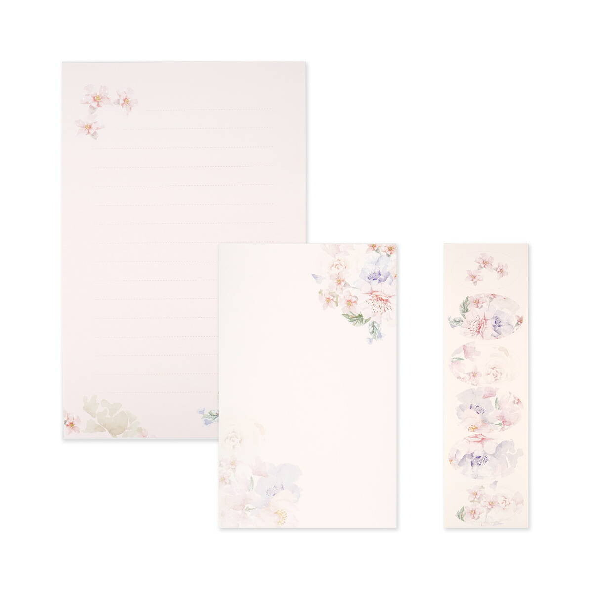 Pastel Rose Letter Writing Set