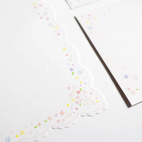 Petit Fleur Coleur Claire Arabesque Letter Writing Set