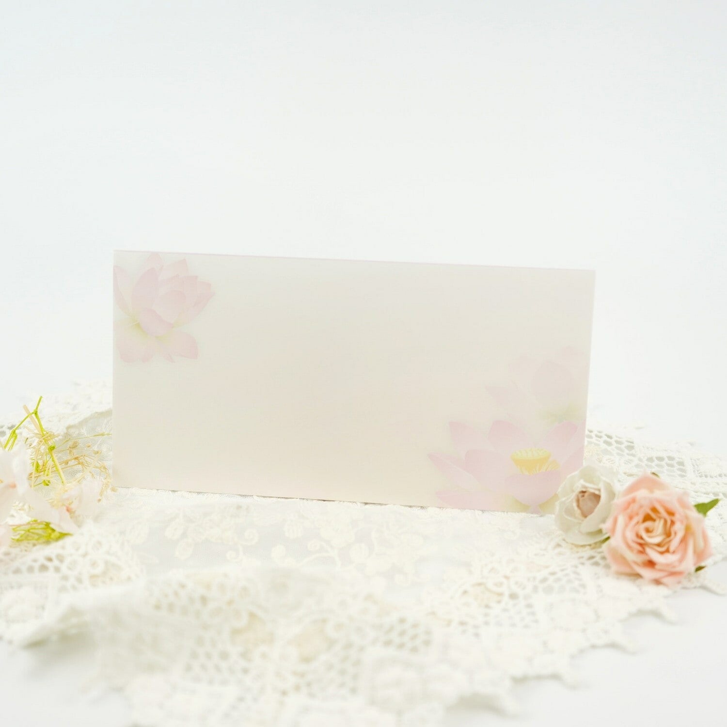 Envelopes (6-pack) - Pink Lotus
