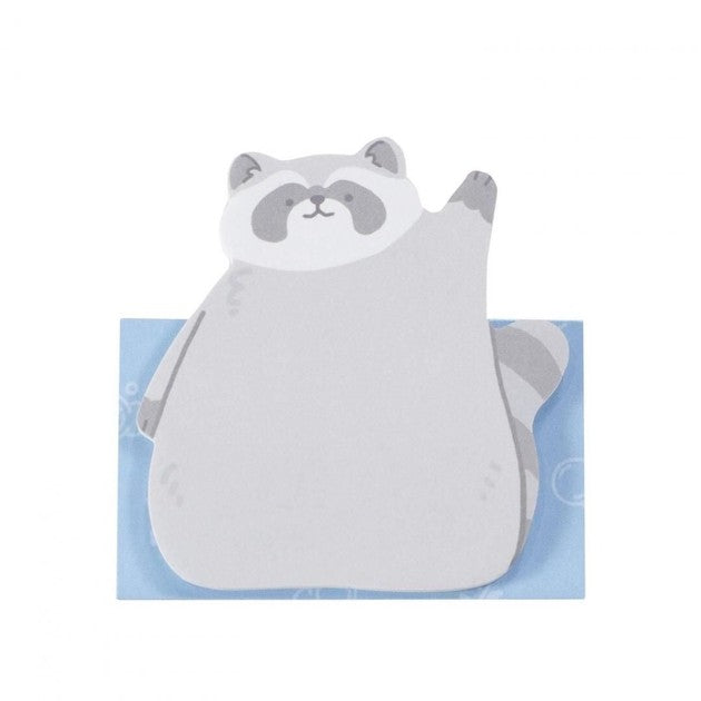 Raccoon 'Kutsuwa' Sticky Notes