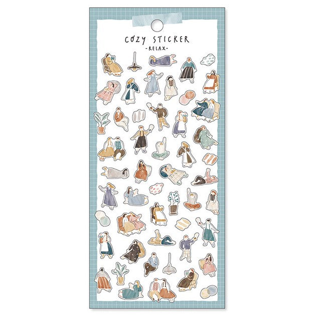 Relax 'Cozy Sticker' Washi Sticker Sheet