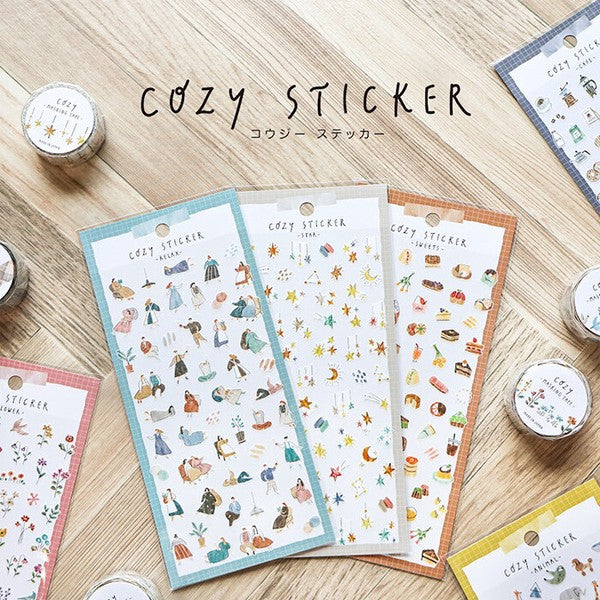 Relax 'Cozy Sticker' Washi Sticker Sheet