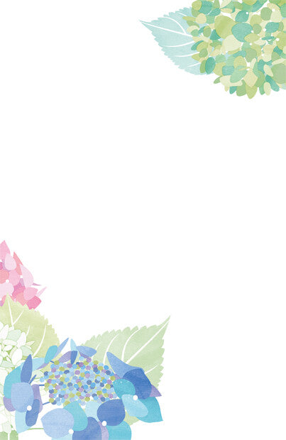 Hydrangea Flowers | Season of a Hydrangea | Letter Writing Pad