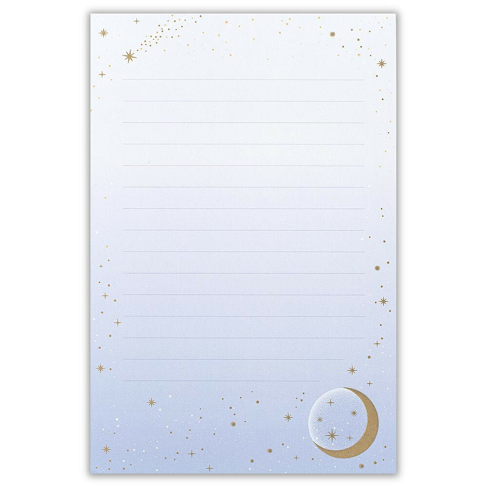 Star Street 'Lueur doree' Letter Writing Pad