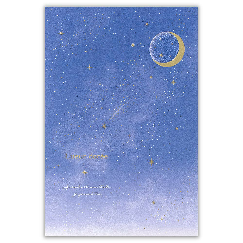 Star Street 'Lueur doree' Letter Writing Pad