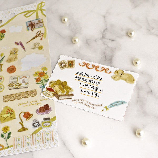 Stationery 'Chic Mignon' Stickers Sheet
