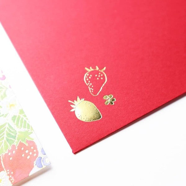 Strawberry & Blueberry 'Polite Letters' Letter Writing Set