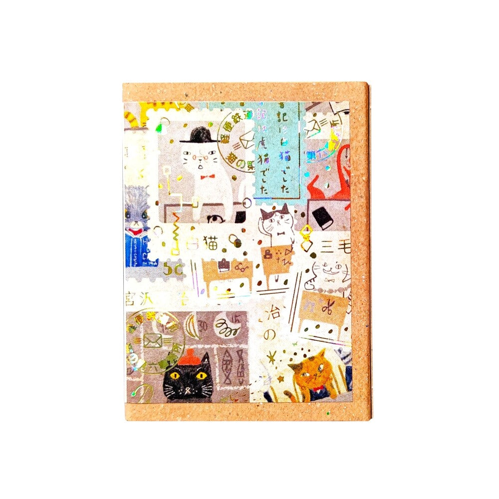 The Cat Office Kirapika matchbox flake stickers | Shinzi Katoh