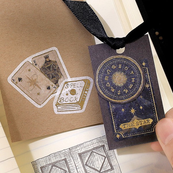 The Fortune Of Wisdom  Planner Flake Stickers  BGM