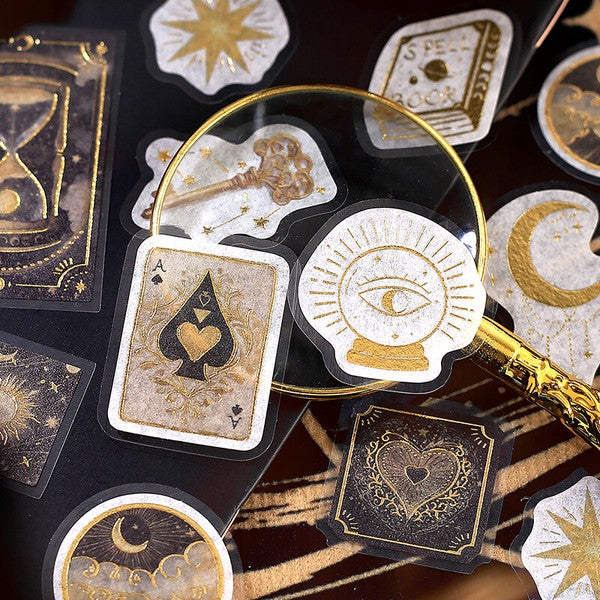 The Fortune Of Wisdom  Planner Flake Stickers  BGM