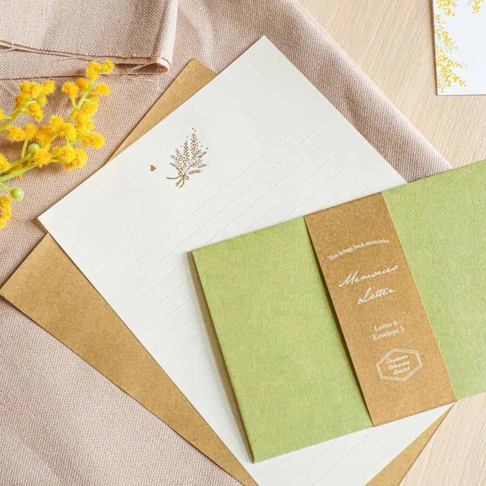 Wattle & Butterfly 'Memories Letter' Letter Writing Set