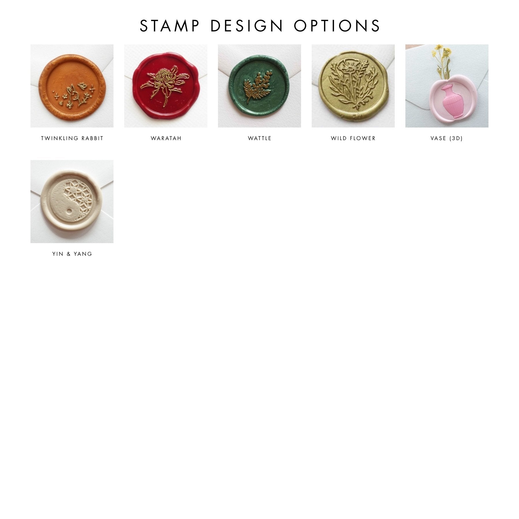 wax sealing kit fiona ariva starter set australia stamp designs
