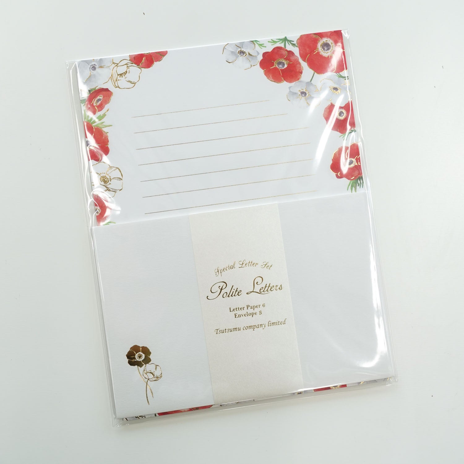 Anemone  'Polite Letters' Letter Writing Set