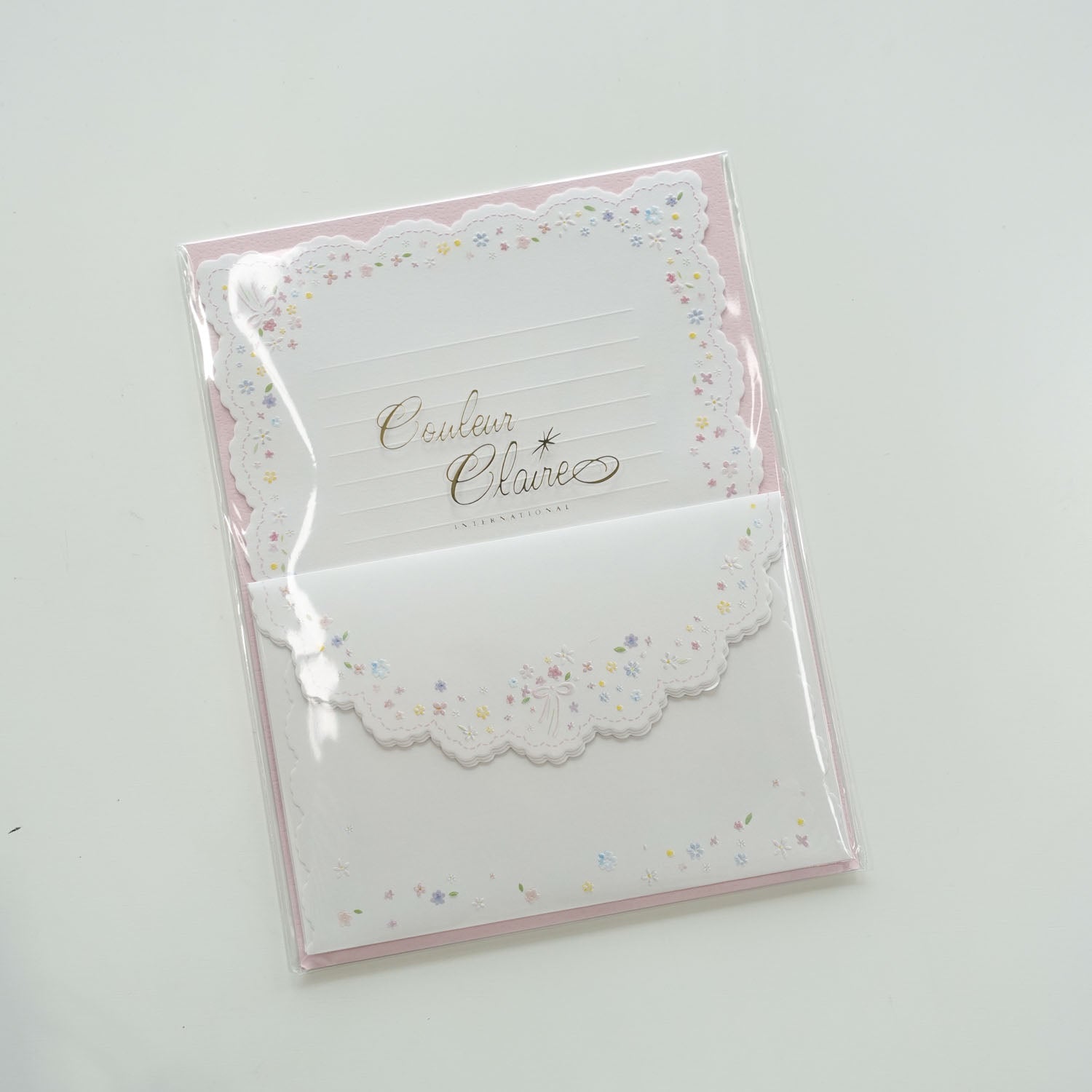 Petit Fleur Embroidery | Coleur Claire Arabesque Letter Writing Set