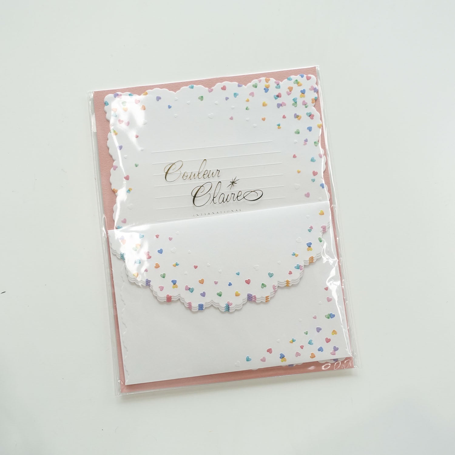 Heart Shower | Coleur Claire Arabesque Letter Writing Set