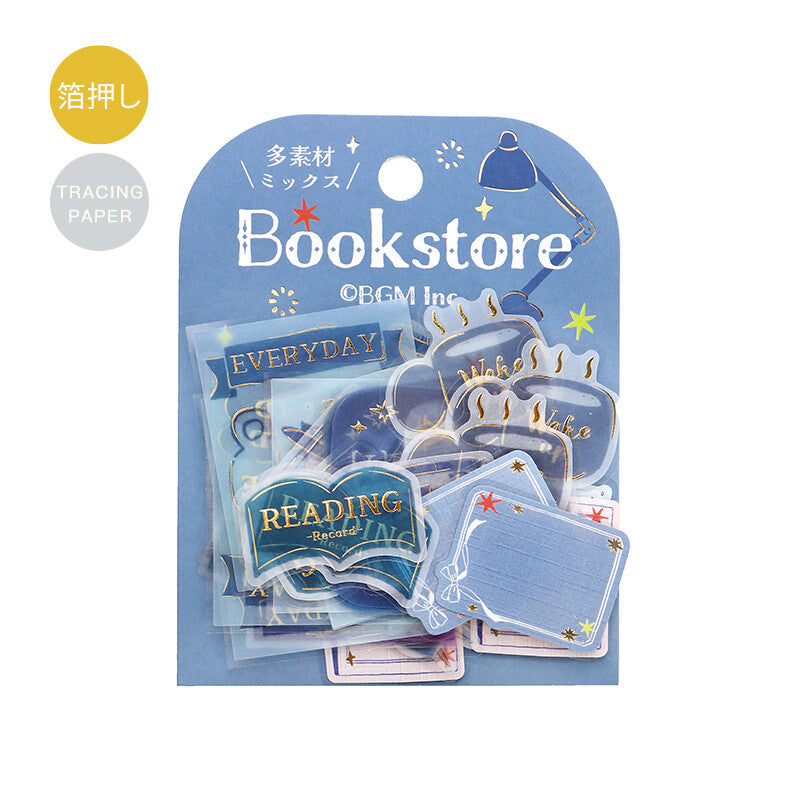 Blue Bookstore | Holiday Store Tour | Planner Flake Stickers | BGM