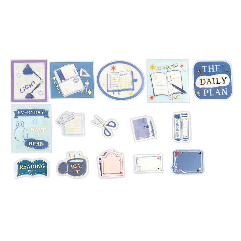 Blue Bookstore | Holiday Store Tour | Planner Flake Stickers | BGM