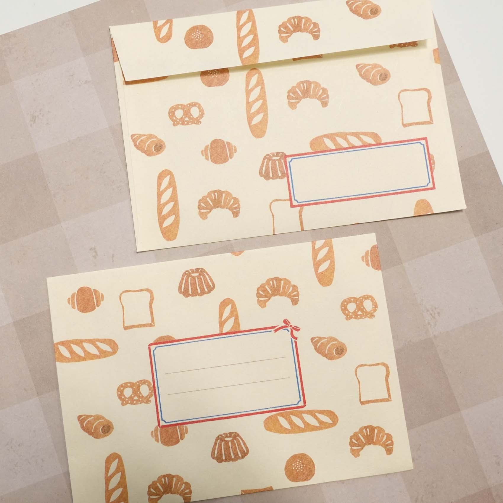 Bread & Pastries Letter Writing Set