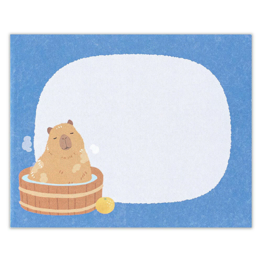 Capybara | Mini Letter Writing Set | ZOOm in Animals