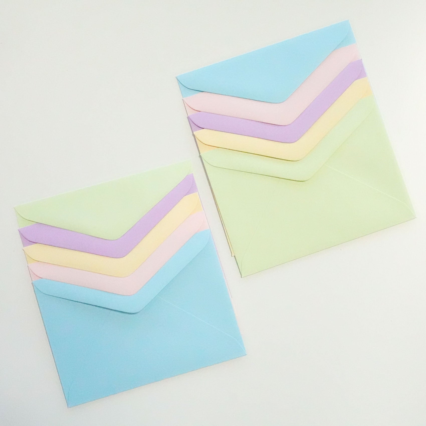 Confetti Pastel Mix Envelopes 10-pack