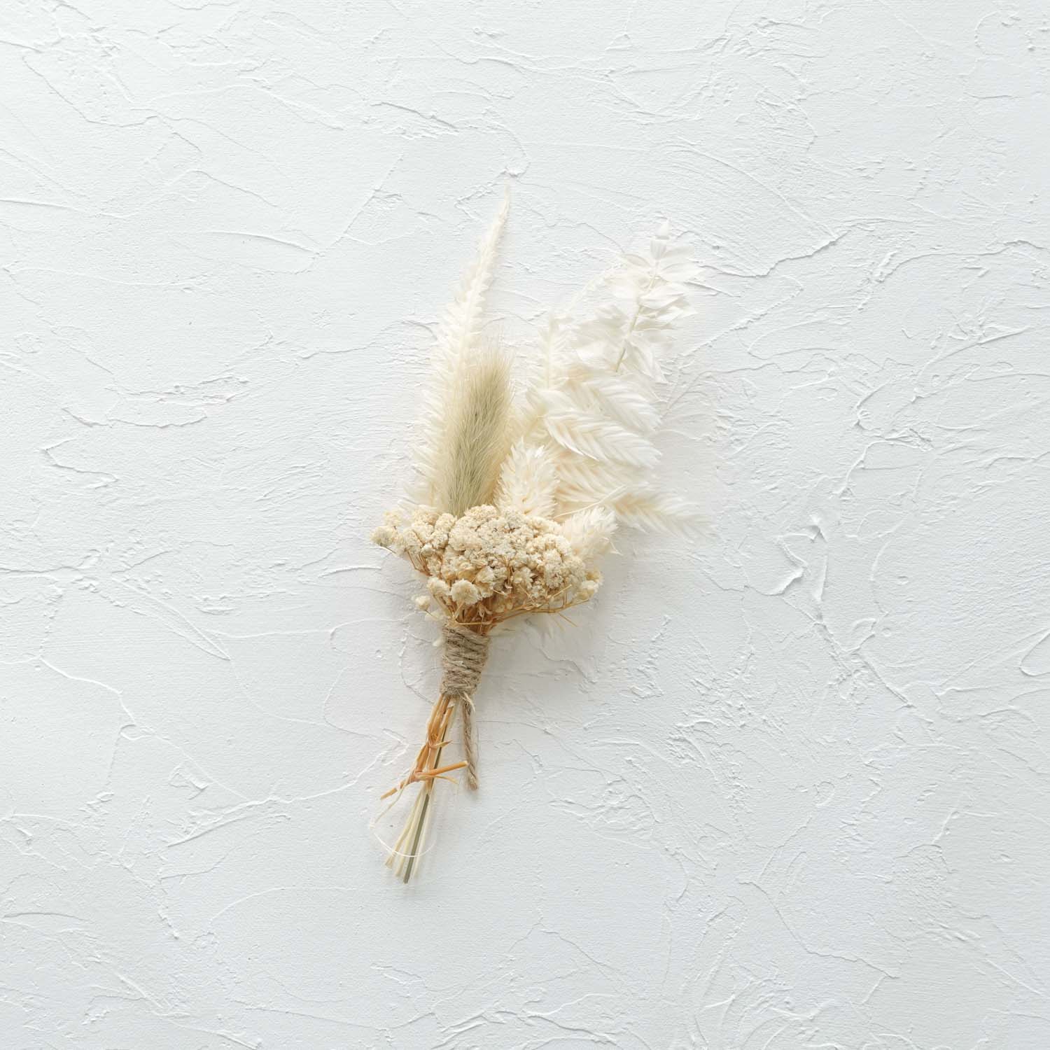 rustic natural vintage dried flower posy boutonniere wedding wax seal fiona ariva australia baby's breath