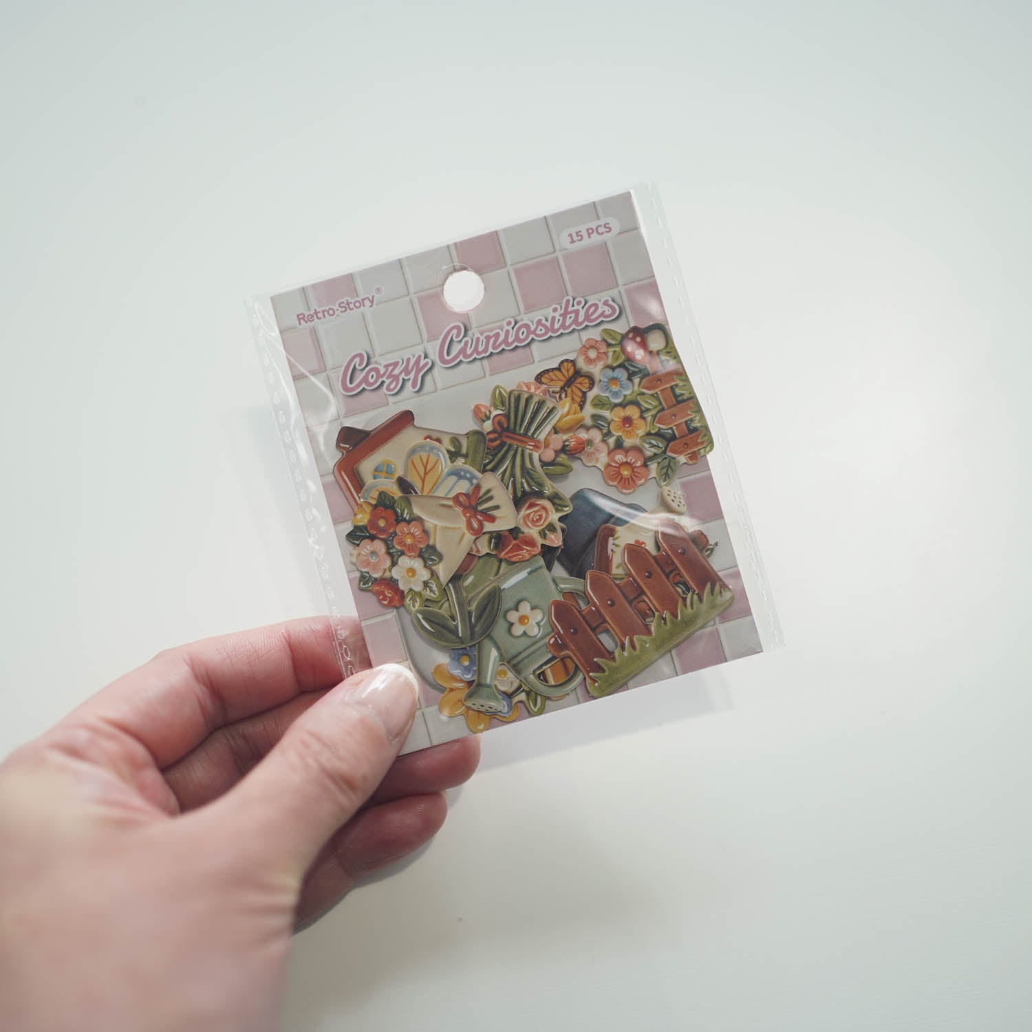 Cottage Garden 'Cozy Curiosities' Cardstock Flake Stickers