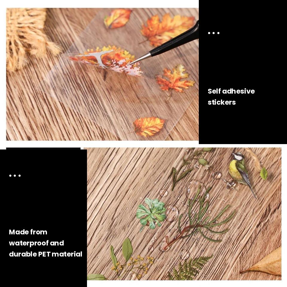 Autumn Leaves 'Defoliation' 6-Sheet Stickers Sheet