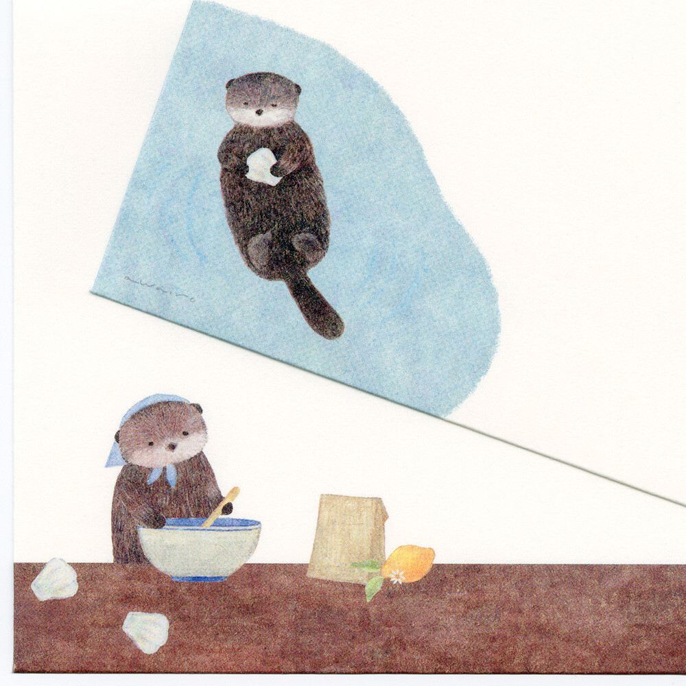 Envelopes [4-pack] | A Sea Otter And Shell Madeleines 'Ressa'