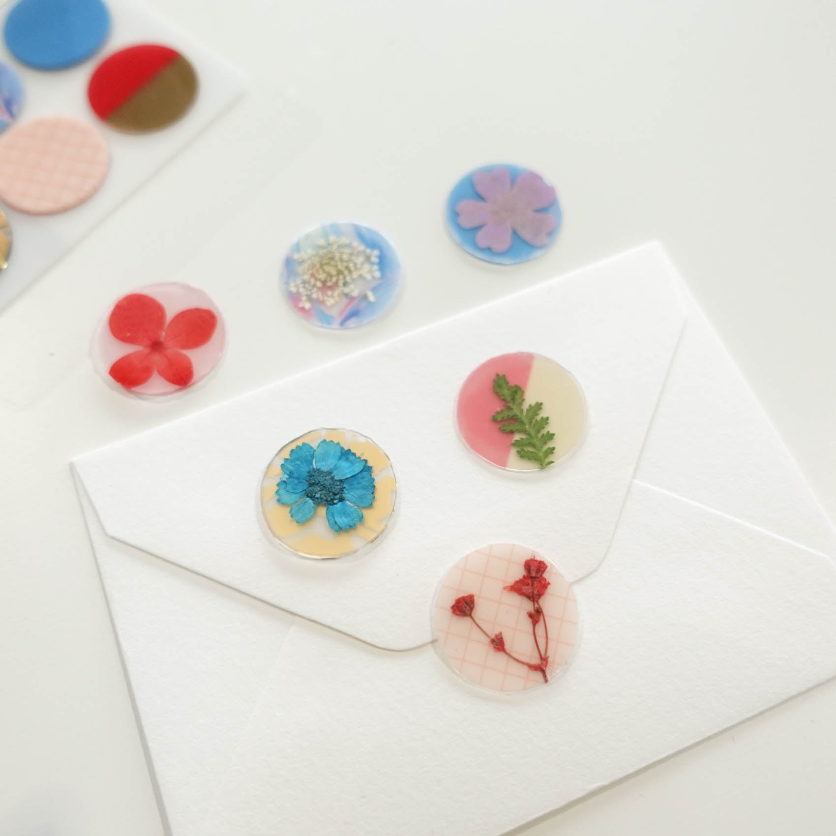 Coffret Round Motif Tab Stickers